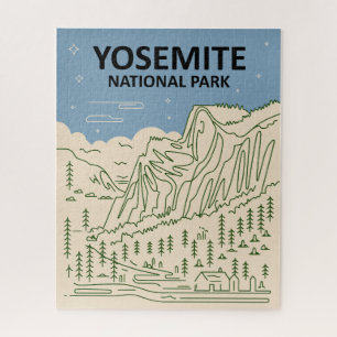 Yosemite National Park California Jigsaw Puzzle