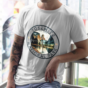 Yosemite National Park California mountain climbig T-Shirt