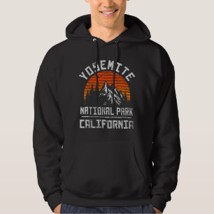 Yosemite National Park California Mountain Hiking Hoodie