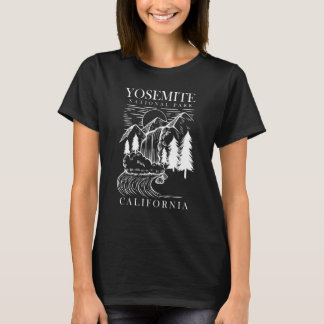 Yosemite National Park California Mountain Hiking T-Shirt