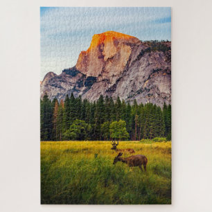 Yosemite National Park California Mountain Wildlif Jigsaw Puzzle