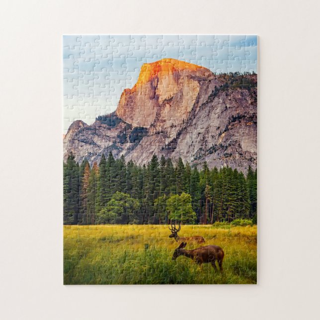 Yosemite National Park California Mountain Wildlif Jigsaw Puzzle (Vertical)