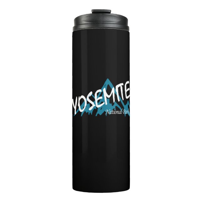 Yosemite National Park California Mountains Thermal Tumbler (Front)