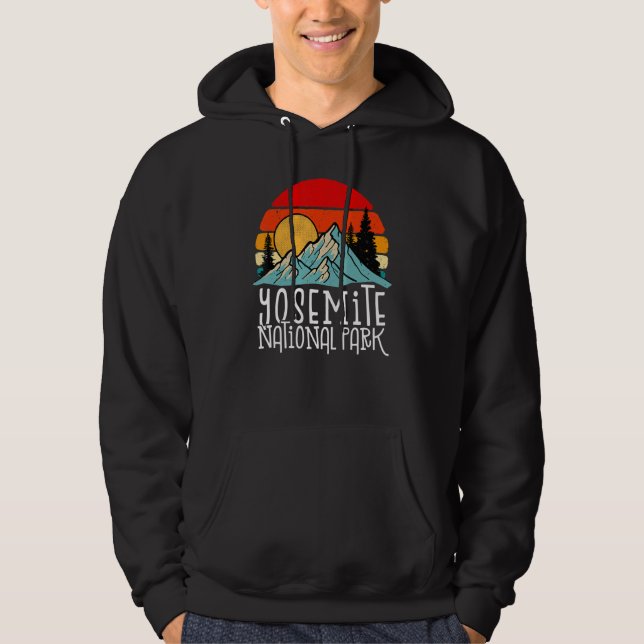 Yosemite National Park California National Park Hoodie (Front)