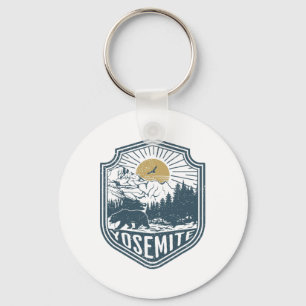 Yosemite National Park California Nature Hiking Ou Key Ring
