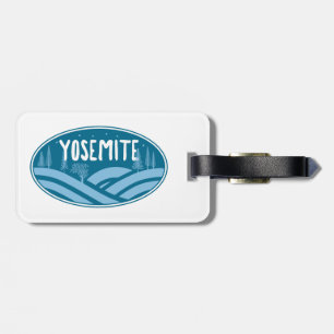 Yosemite National Park California Outdoors Luggage Tag