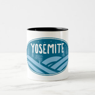 Yosemite National Park California Outdoors Two-Tone Coffee Mug