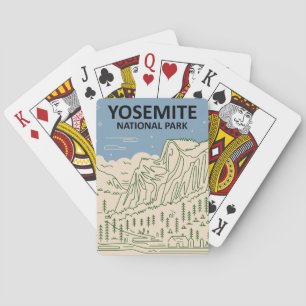 Yosemite National Park California Playing Cards