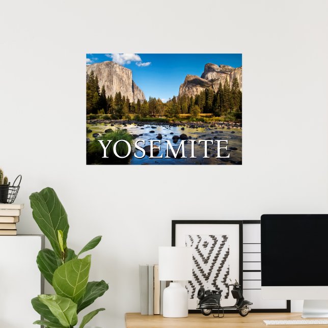 Yosemite National Park, California Poster (Home Office)
