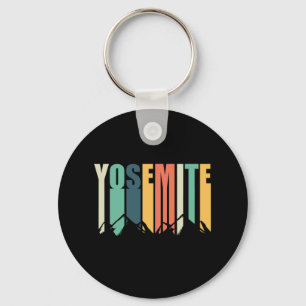 Yosemite National Park-california Souvenir-camping Key Ring