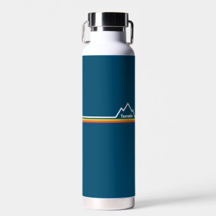 Yosemite National Park California Stripe Water Bottle