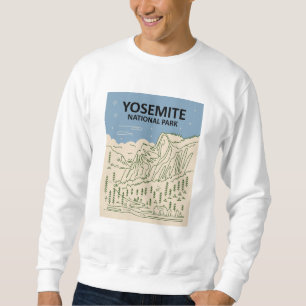 Yosemite National Park California Sweatshirt