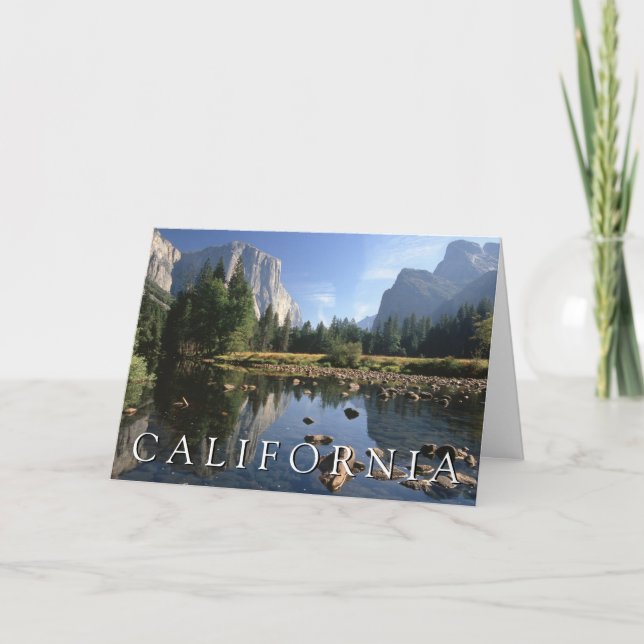 Yosemite National Park | California Thank You Card (Front)