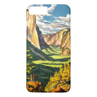 Yosemite National Park California Travel Art iPhone 8 Plus/7 Plus Case