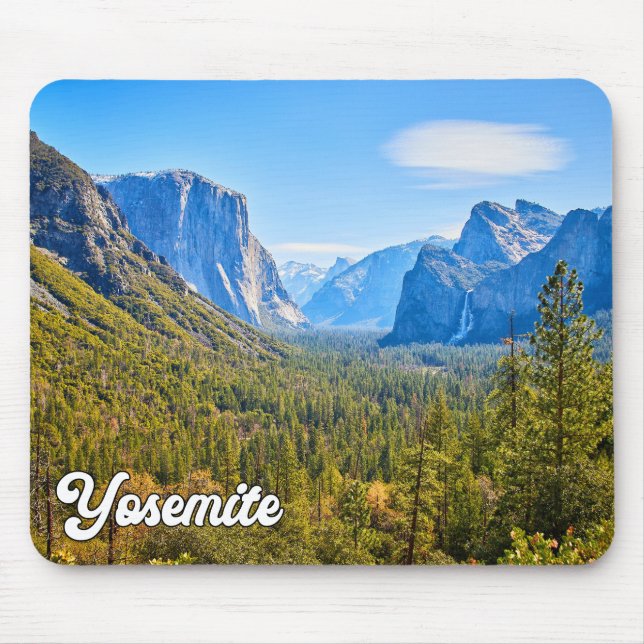 Yosemite National Park, California, United States Mouse Mat (Front)