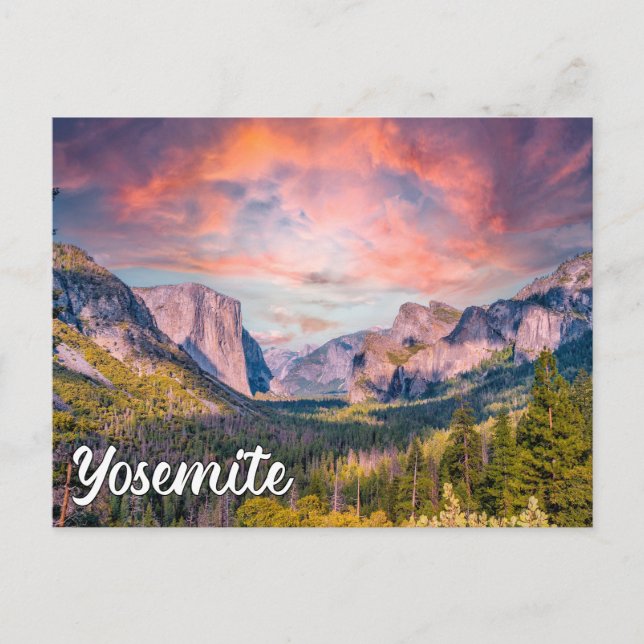 Yosemite National Park, California, United States Postcard (Front)