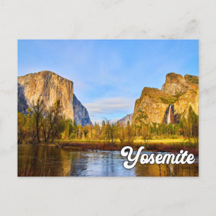 Yosemite National Park, California, USA Postcard