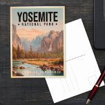 Yosemite National Park California Vintage 1980s Postcard<br><div class="desc">Yosemite National Park California Vintage Souvenirs. Are you a proud to visit Yosemite National Park California ? Show your friends how much you love Mammoth Cave National Park and support the outdoors lifestyle with this awesome eye catching design! There is no way on earth better!</div>