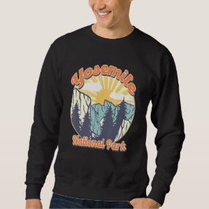 Yosemite National Park California Vintage Style Sweatshirt