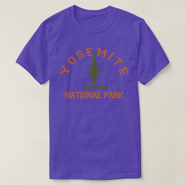 Yosemite National Park Classic 1 T-Shirt (Design Front)