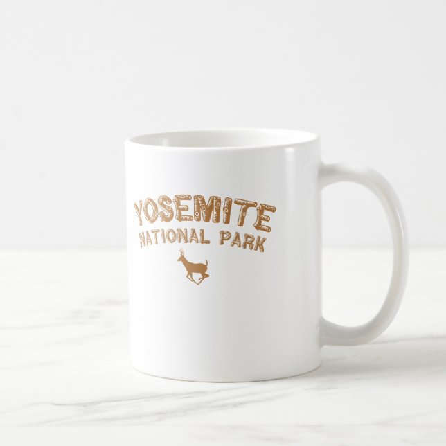 Yosemite National Park Coffee Mug (Right)