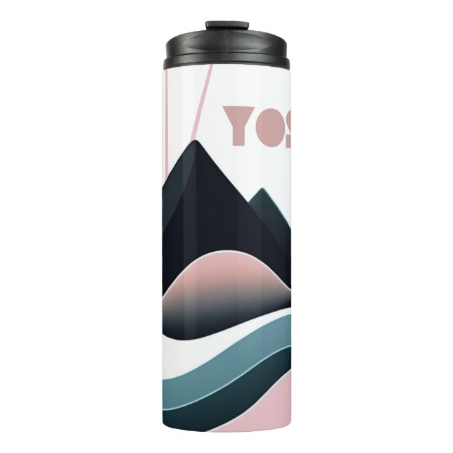 Yosemite National Park Coloured Hills Thermal Tumbler (Front)