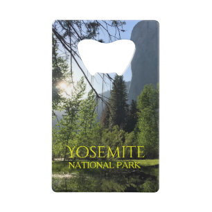 Yosemite National Park Credit Card Bottle Opener