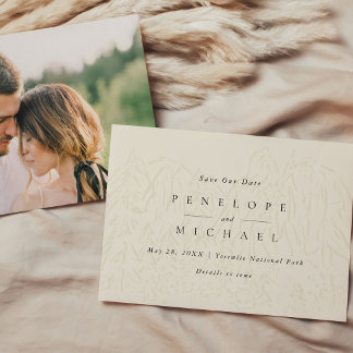Yosemite National Park Destination Wedding Photo Save The Date