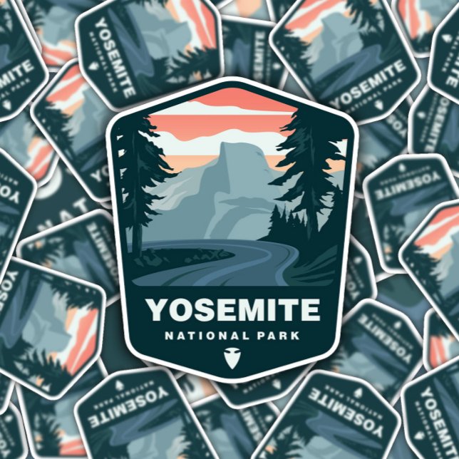 Yosemite National Park | Die-Cut Sticker (Creator Uploaded)