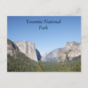 Yosemite National Park El Capitan photo Postcard