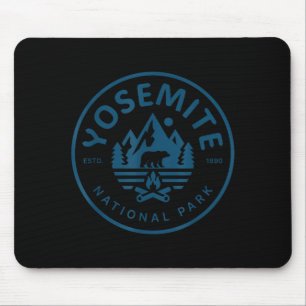 Yosemite National Park for Hikers Campers and Mouse Mat