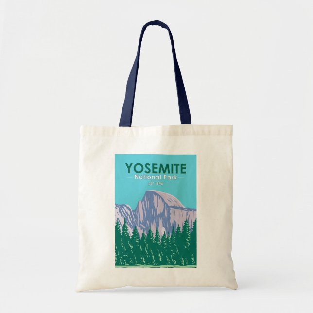 Yosemite National Park Half Dome California  Tote Bag (Front)