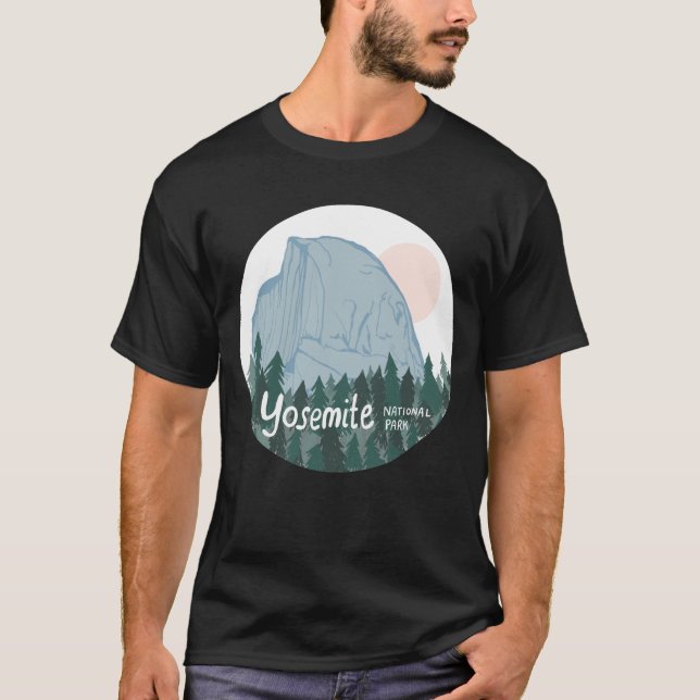 Yosemite National Park Half Dome T-Shirt (Front)
