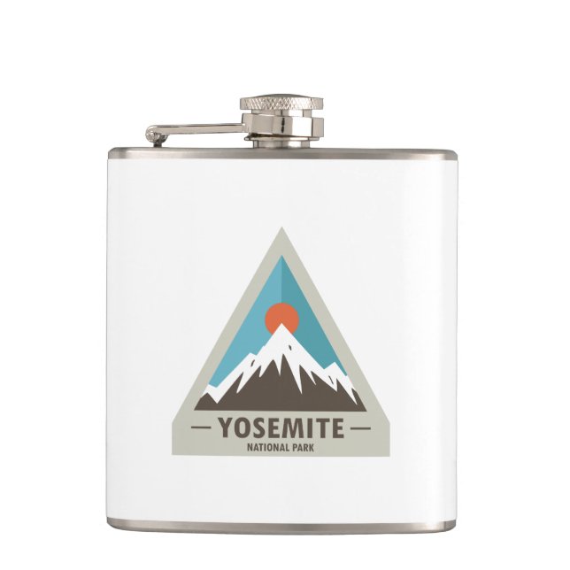 Yosemite National Park Hip Flask (Front)