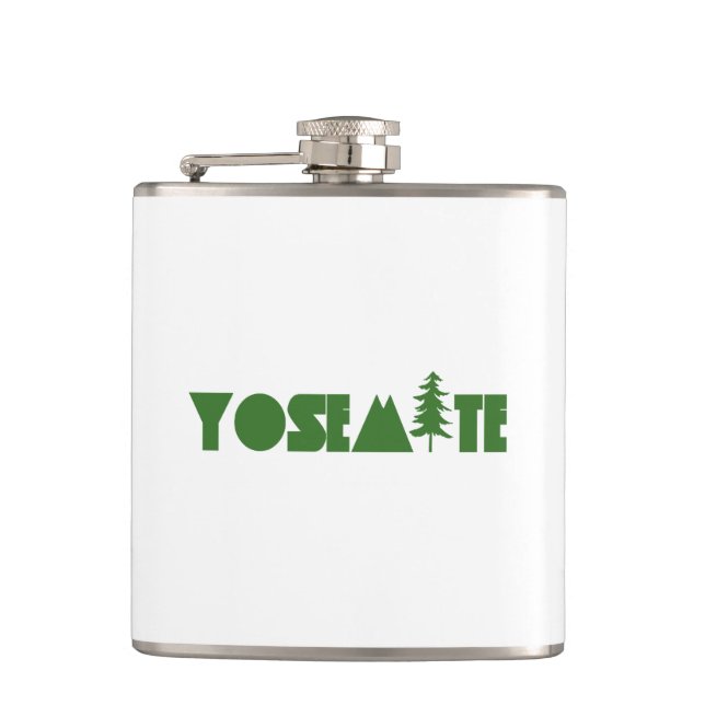 Yosemite National Park Hip Flask (Front)