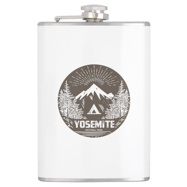 Yosemite National Park Hip Flask (Front)
