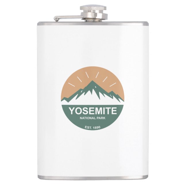 Yosemite National Park Hip Flask (Front)