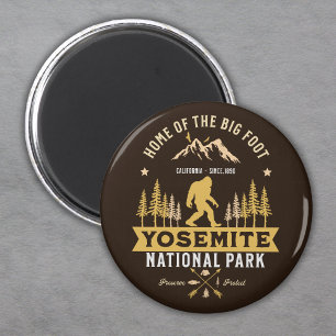 Yosemite National Park Home of the Big Foot Magnet