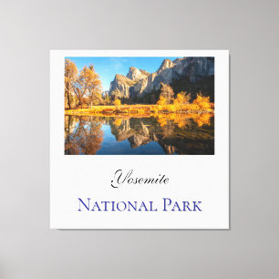 Yosemite National Park in Autumn Canvas Print