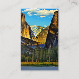 Yosemite National Park is a renowned national park Business Card