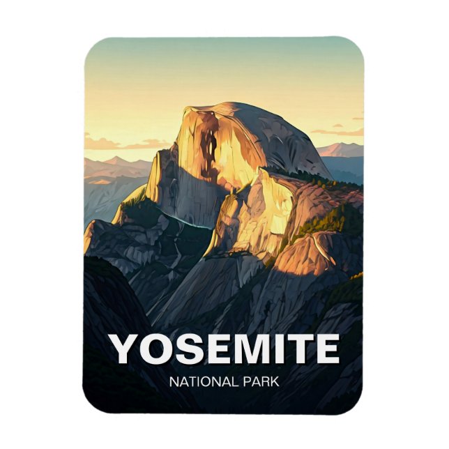 Yosemite National Park Magnet (Vertical)