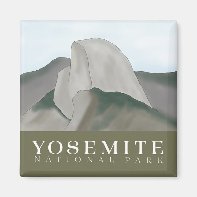 Yosemite National Park Magnet (Front)