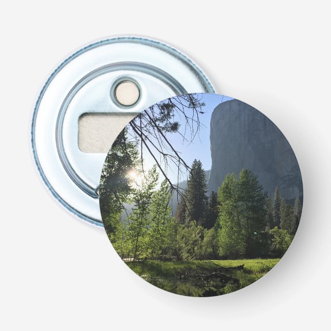 Yosemite National Park Magnetic Bottle Opener (Front)