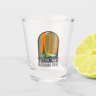Yosemite National Park Mariposa Grove California Shot Glass