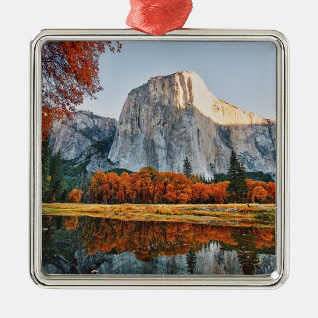 Yosemite National Park Metal Tree Decoration (Front)