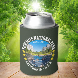 Yosemite National Park Mountain Landscape Can Cooler