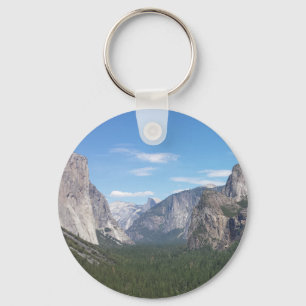 Yosemite National Park Mountain Valley Scenic Key Ring