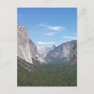 Yosemite National Park Mountain Valley Scenic Postcard