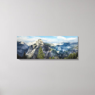 Yosemite National Park Panoramic Fine Art Canvas
