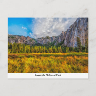 Yosemite National Park Post Card